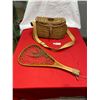 Image 1 : Vintage Fishnet and Fishing Basket