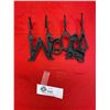 Image 2 : Meow Cast Metal Coat Rack