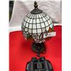 Image 2 : Nice Stain Glass lamp and Bushnel Binoculars Lamp has Two Broken Tiles