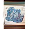 Image 3 : Augusta National Golf Club Course Map of Championship Course Framed