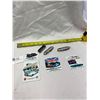 Image 2 : Lot of 3 Pocket Knives  and Carshow Magnets and Emblems