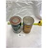 Image 2 : Vintage Quaker State Motor Oil and an Allstate Motor oil Tin