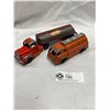 Image 1 : 2 Vintage Tootsie Toy Fuel Trucks
