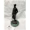 Image 2 : Bronze Golfer with Marble Base
