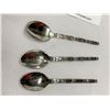 Image 2 : 3 Vintage Sterling Silver Spoons