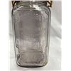 Image 2 : Vintage Mtch Safe Plus Edwardsburg Corn Syrup Jar ( Amethyst)