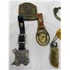 Image 2 : Lot of Vintage Watch Fobs Dog Tags Etc