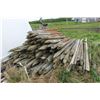 Image 3 : APPROX. 100 - 7' X 4'5" USED FENCE POSTS