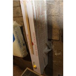 8 BOXES OF HARD WOOD FLOORING