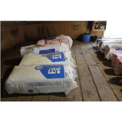 12 BAGS OF INSULATION (ALL FOR ONE MONEY)