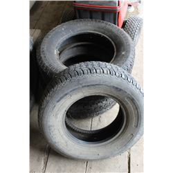3 - ST225/75/15 TRAILER TIRES (ALL FOR ONE MONEY)