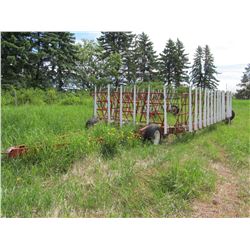 INLAND 17 SECTION DIAMOND HARROW DRAWBAR