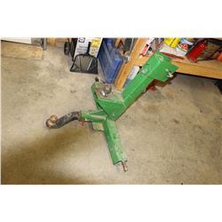 HEAVY DUTY CUSTOM MADE 3 PTH TO 2 5/16" GOOSENECK ADAPTER