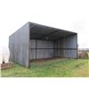 Image 1 : 12' X 20' METAL CLAD PIPE FRAMED SHELTER