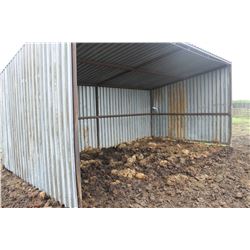 12' X 20' METAL CLAD PIPE FRAMED SHELTER