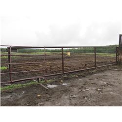 24' X 7 ROD FREE STANDING PANEL