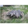 Image 1 : APPROX. 12 - 4-5" X 7' TREATED FENCE POSTS