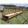 Image 1 : PIPE FRAMED FEED BUNK