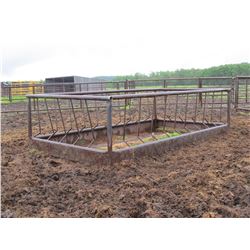 SKIRTED PIPE FRAMED 2 BALE FEEDER