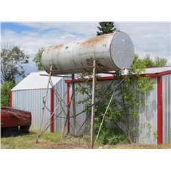 1000 GALLON FUEL TANK ON STAND