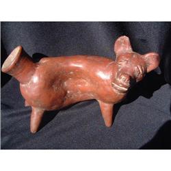 Large Pre-Columbian Colima terracotta dog #947922