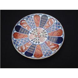 Antique Japanese Imari porcelain plate #947955