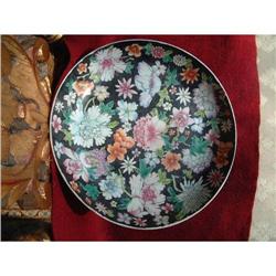 18th. century famille noire Qien Lung porcelain #948032