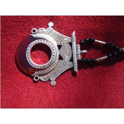 Sahara Touareg silver necklace with agate #948046