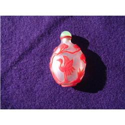 Bi-color Peking glass snuff bottle #948068