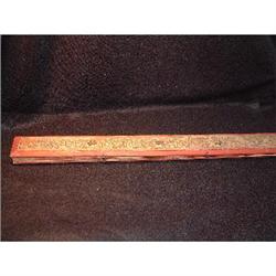 Burmese manuscript book with carved wood #948082