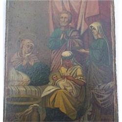 Birth of Christ-antique Russian icon #948109