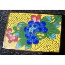 Antique cloisonne match holder #948151