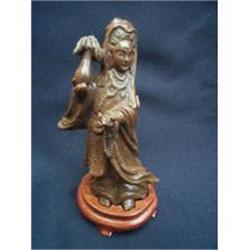 Antique Chinese goldstone carving. #948155