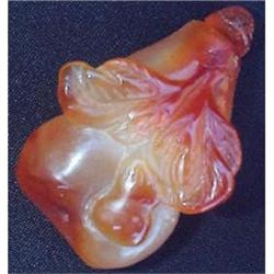 Chinese agate snuff bottle #948165