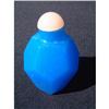 Image 1 : Blue Peking glass snuff bottle with geometric #948279