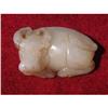 Image 1 : 18th. century white jade carving in shape of an #948293