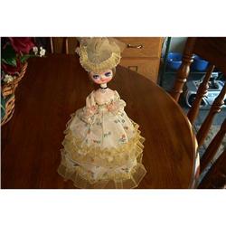 Paper Mache Doll On Stand #964024