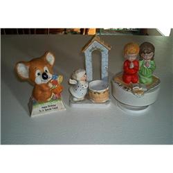 Three Figurines-Two Marked #964030