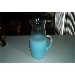 West Virginia Glass Company Smokie Turquoise #964070