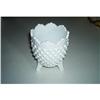 White Hobnail Milk Glass Vase #964075