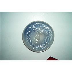 Earthenware Lion Butter/ Soap Dish Press #964180