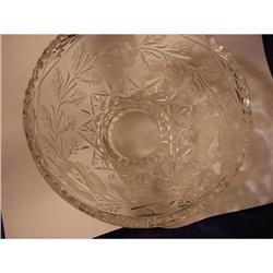 Crystal glass round bowl #964222