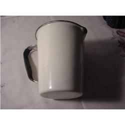 Pitcher, white metal measuring pitcher #964225