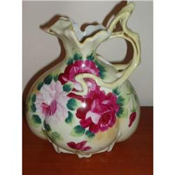 Antique Hand Painted Floral Gold NIPPON Overlay #964231