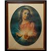 Image 1 : STUNNING PRINT OF JESUS WITH HIS HEART IN HIS #964241