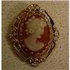 Image 1 : 14K Shell Cameo Pin/Pendant #964252