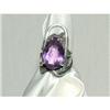Image 1 : Amethyst and Silver Ring #964259