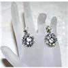 Image 1 : Antique Dangle Rhinestone Ball Earrings #964349
