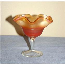 Antique Fenton ICarnival Glass Novelty Compote #964369