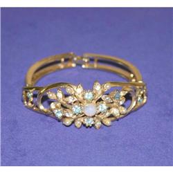 Fabulous Vintage  Fiery Rhinestone Bracelet #964380